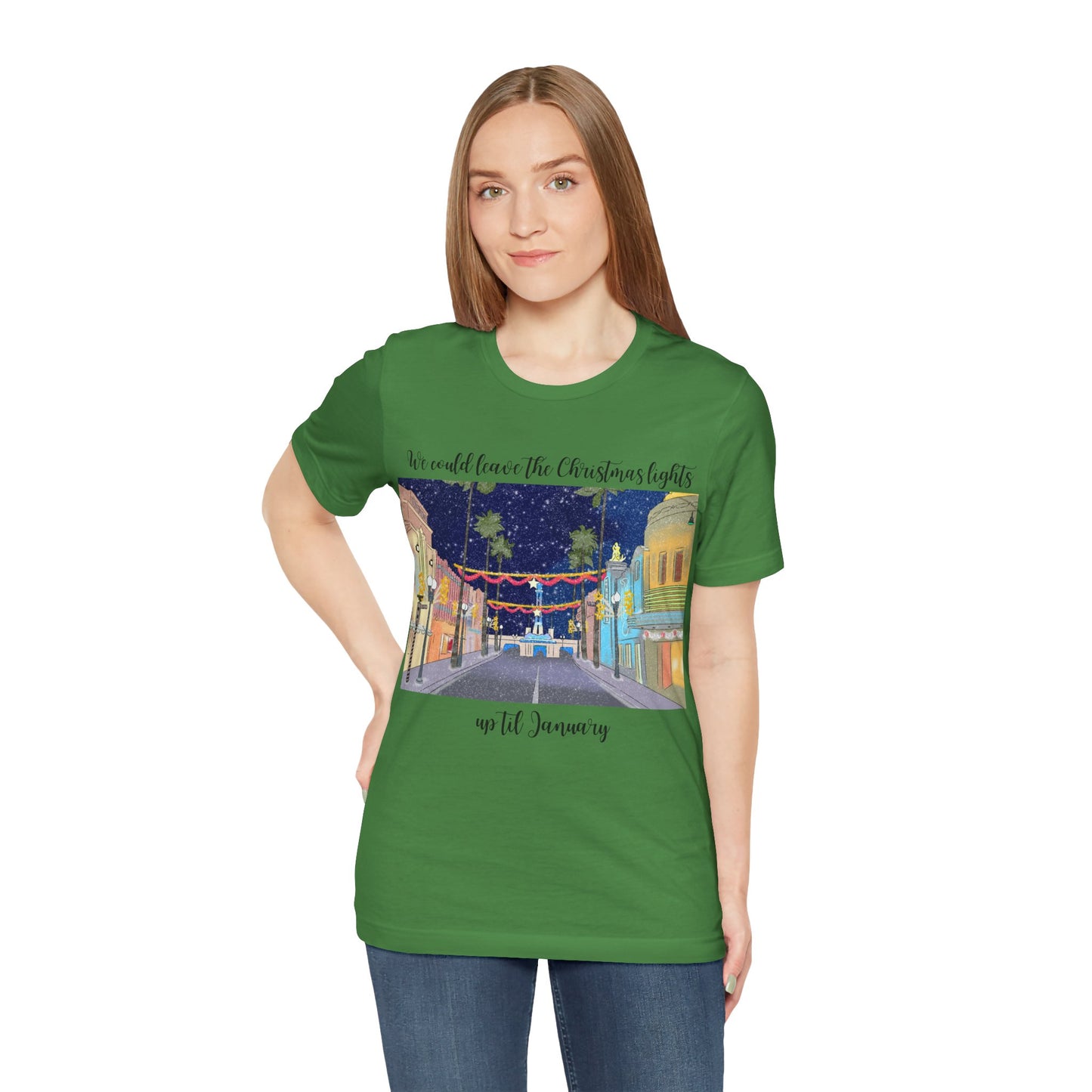 Studios Christmas Lights {Bella Canvas} Tee