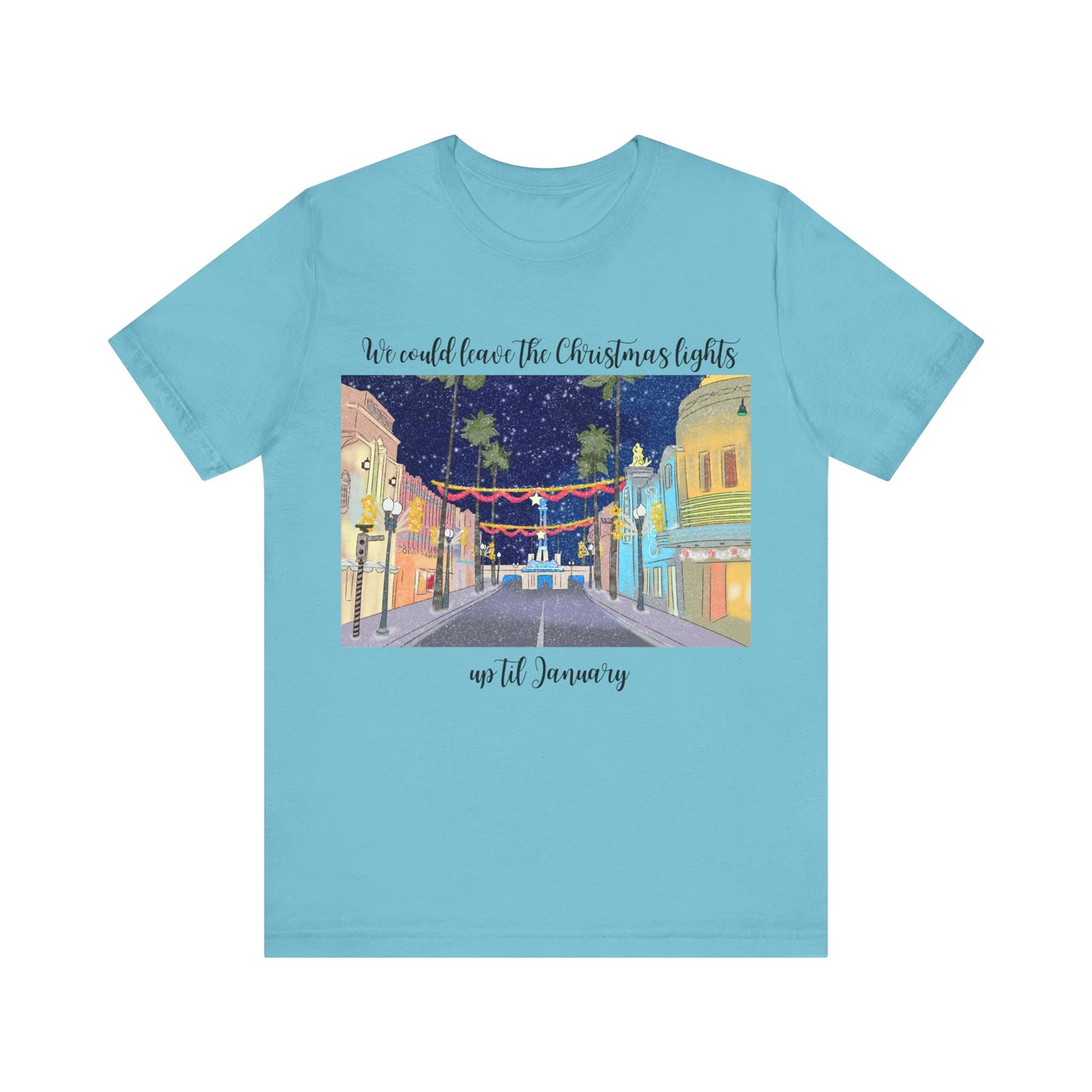Studios Christmas Lights {Bella Canvas} Tee