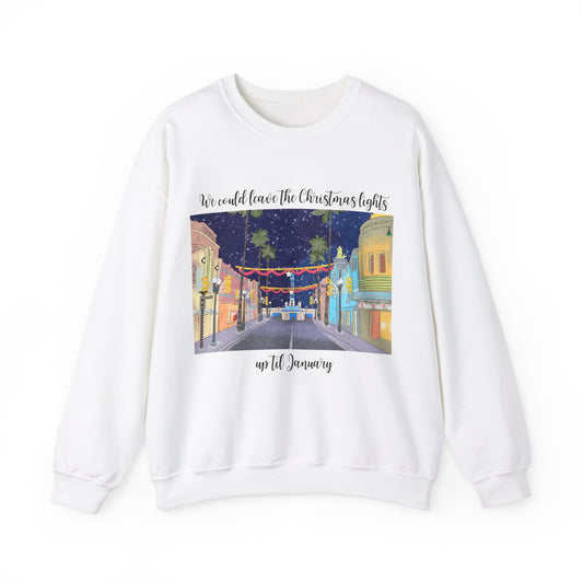Studios Christmas Lights Sweatshirt