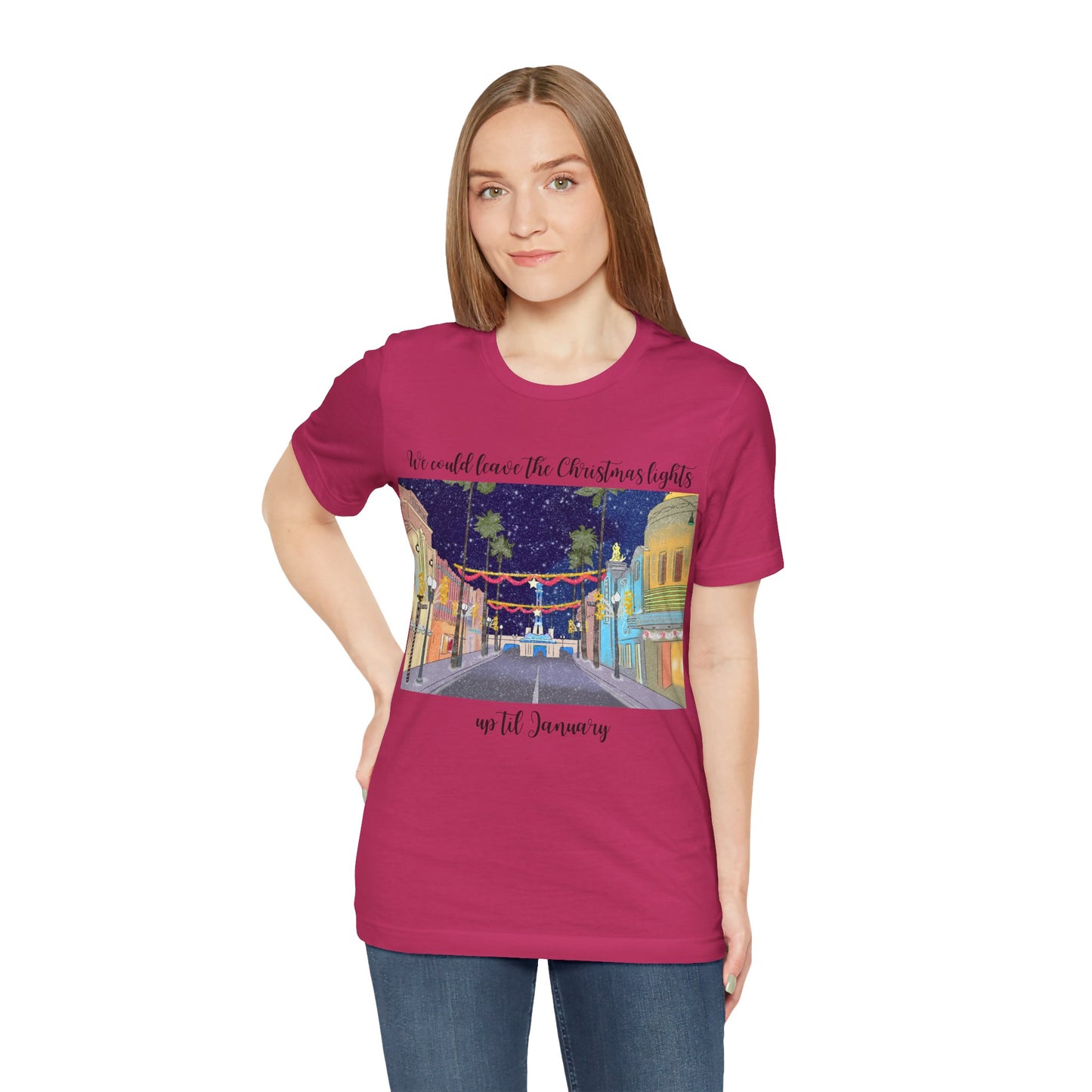 Studios Christmas Lights {Bella Canvas} Tee