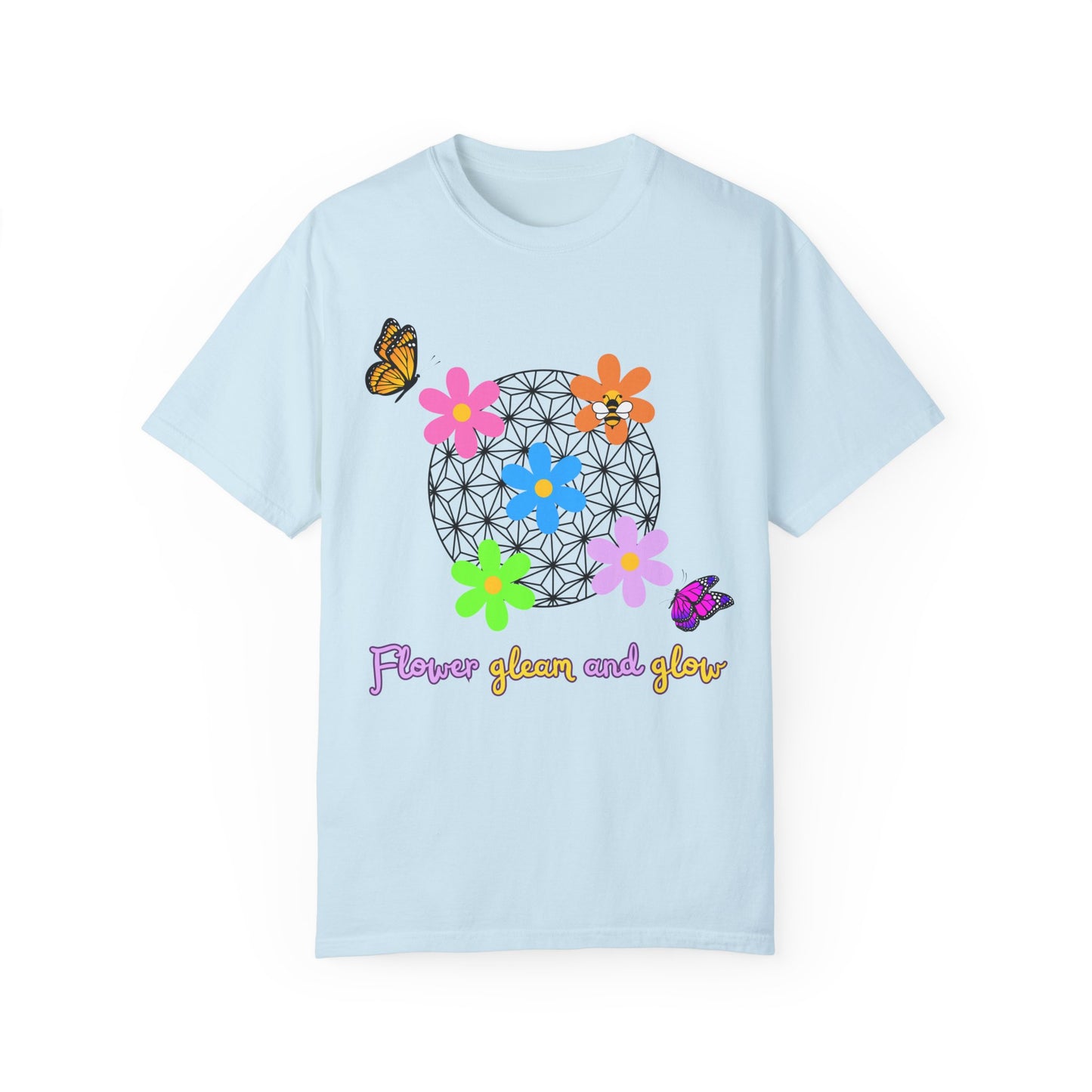 Flower Gleam {Comfort Colors Tee}