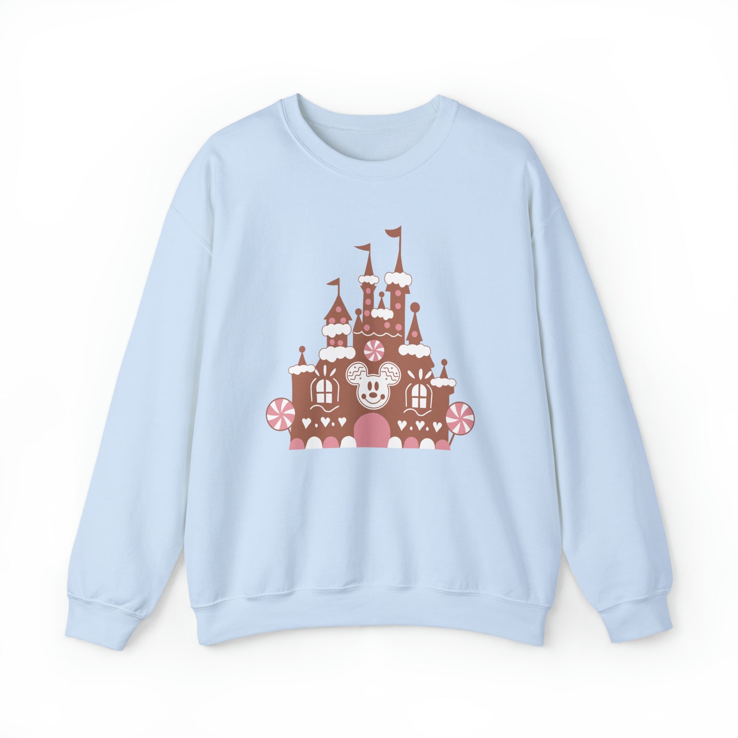 Gingerbread Castle Crewneck Sweatshirt