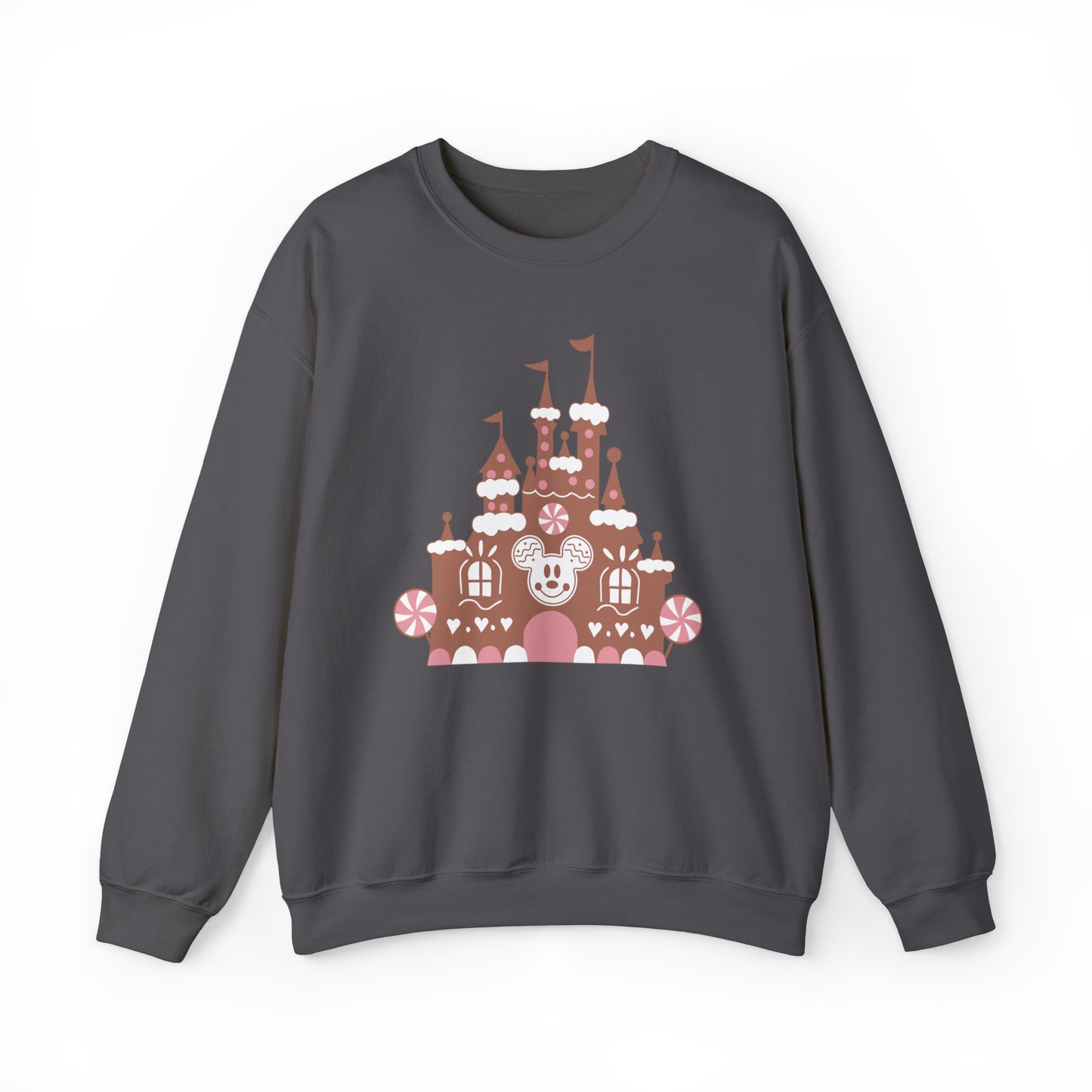 Gingerbread Castle Crewneck Sweatshirt