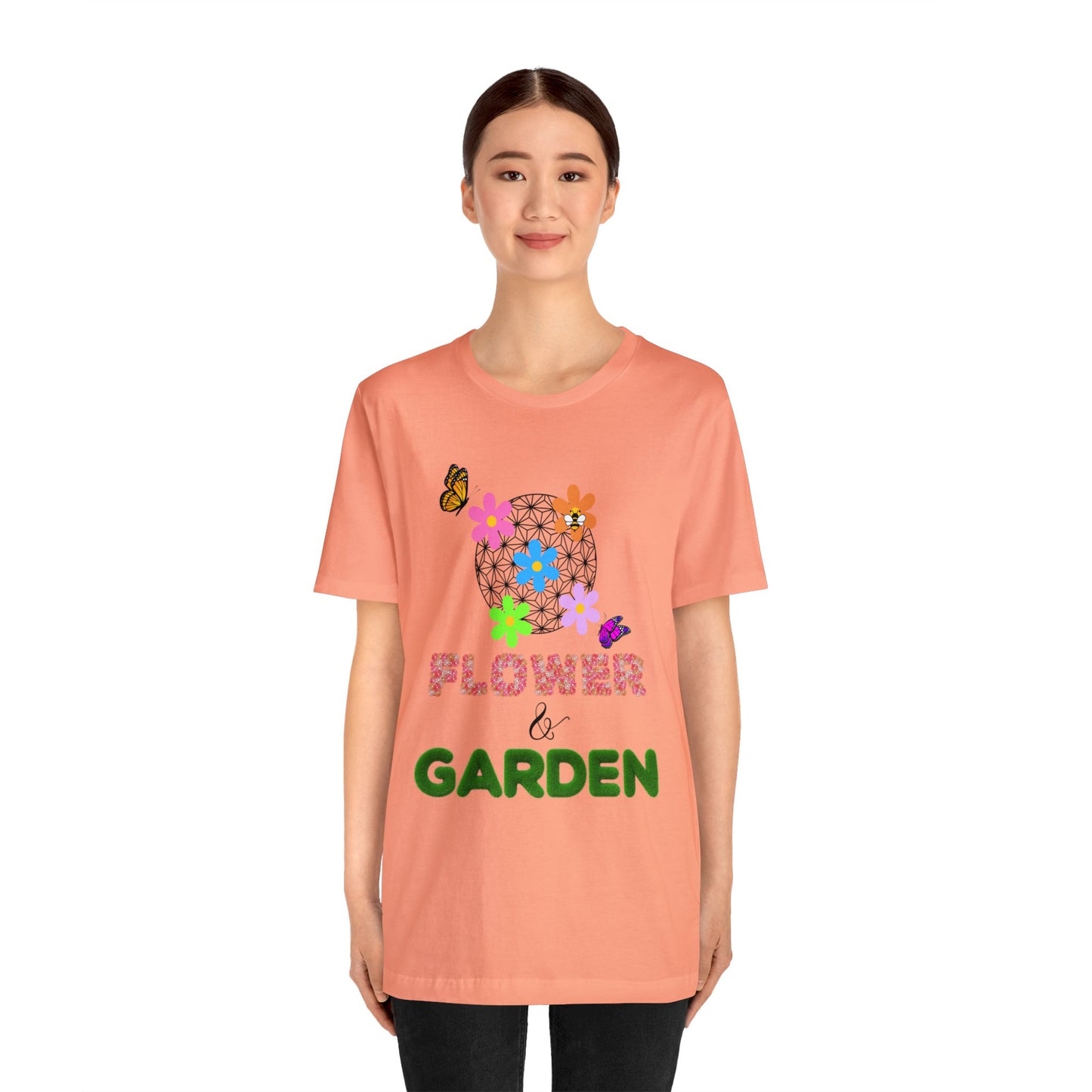 Flower and Garden {Bella Canvas Tee}