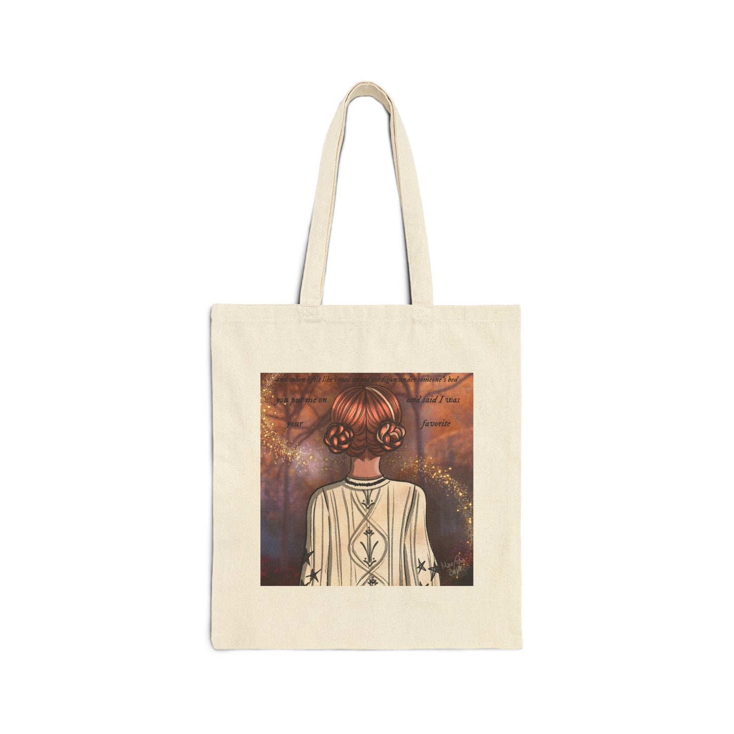 Cotton Canvas Tote Bag