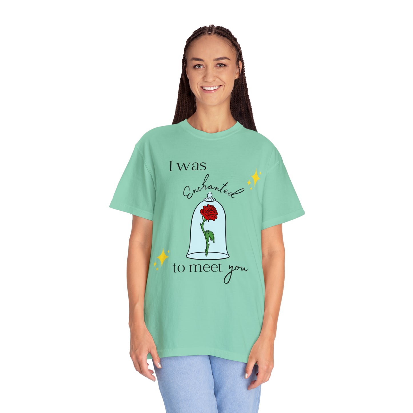 Enchanted Rose Comfort Colors Tee