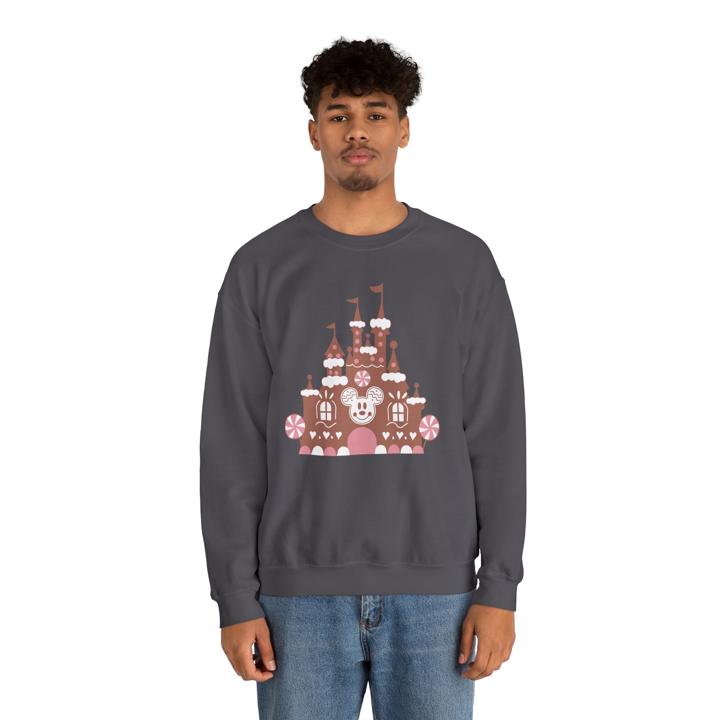 Gingerbread Castle Crewneck Sweatshirt