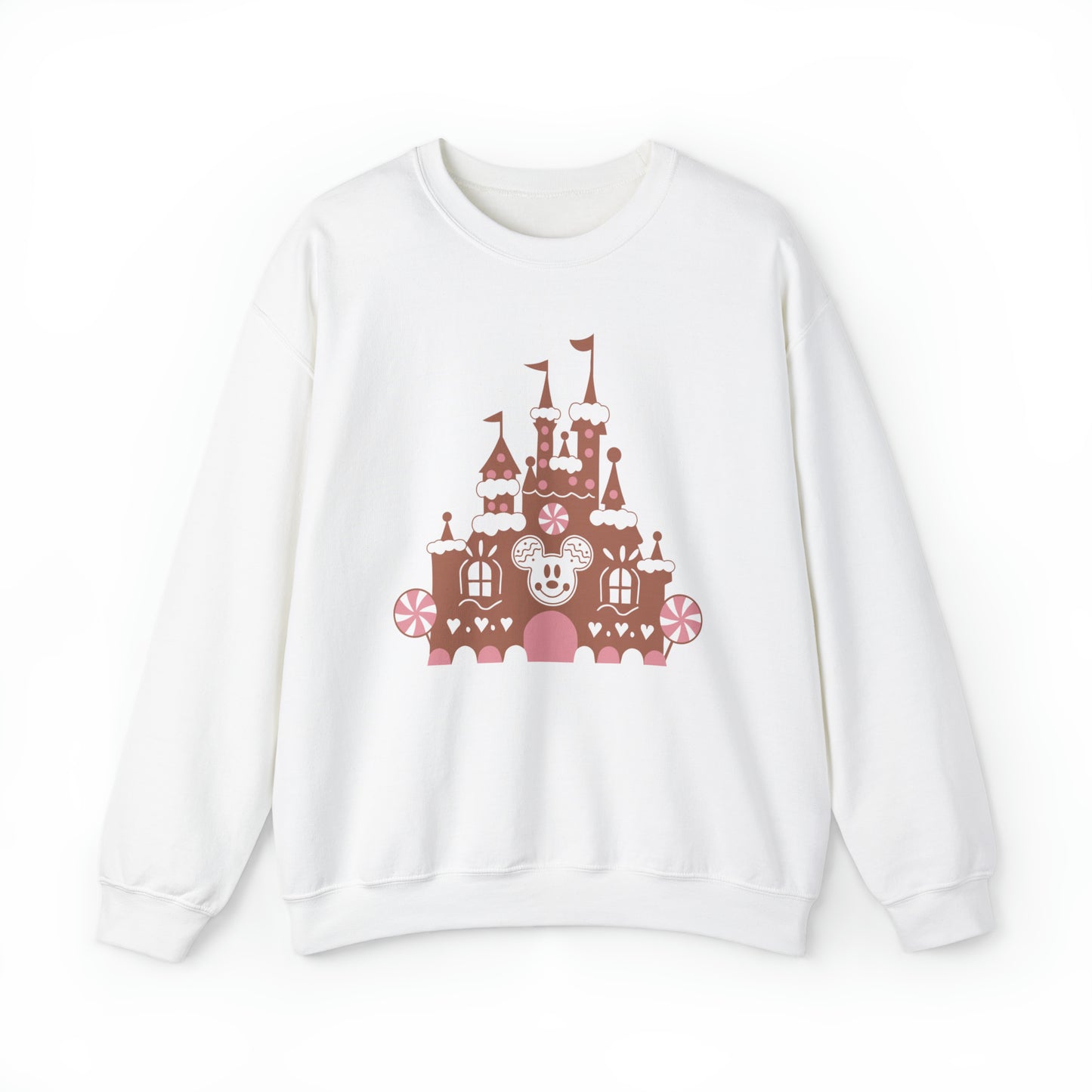 Gingerbread Castle Crewneck Sweatshirt