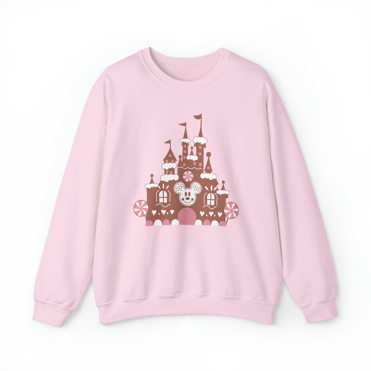 Gingerbread Castle Crewneck Sweatshirt