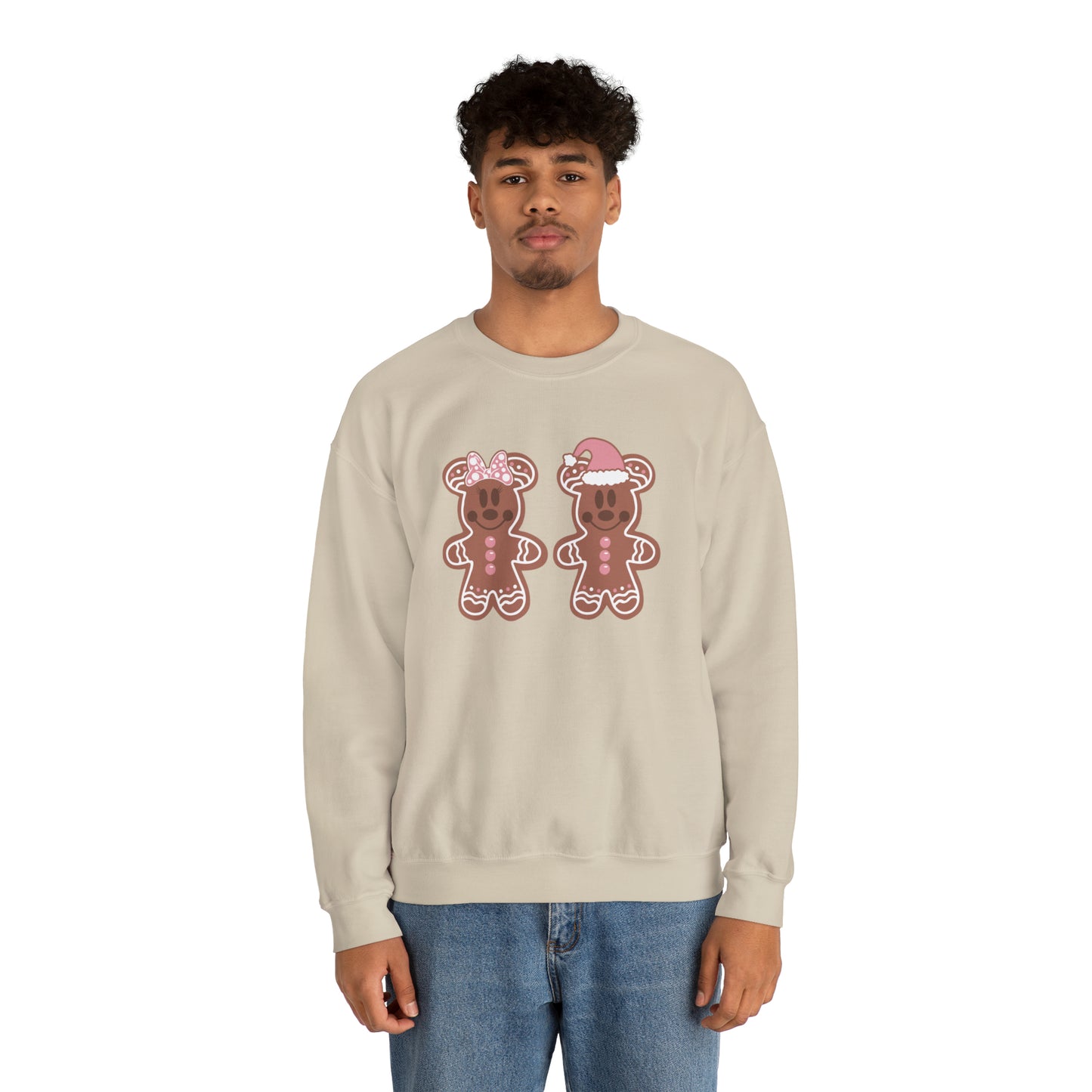 Gingerbread Couple Crewneck Sweatshirt