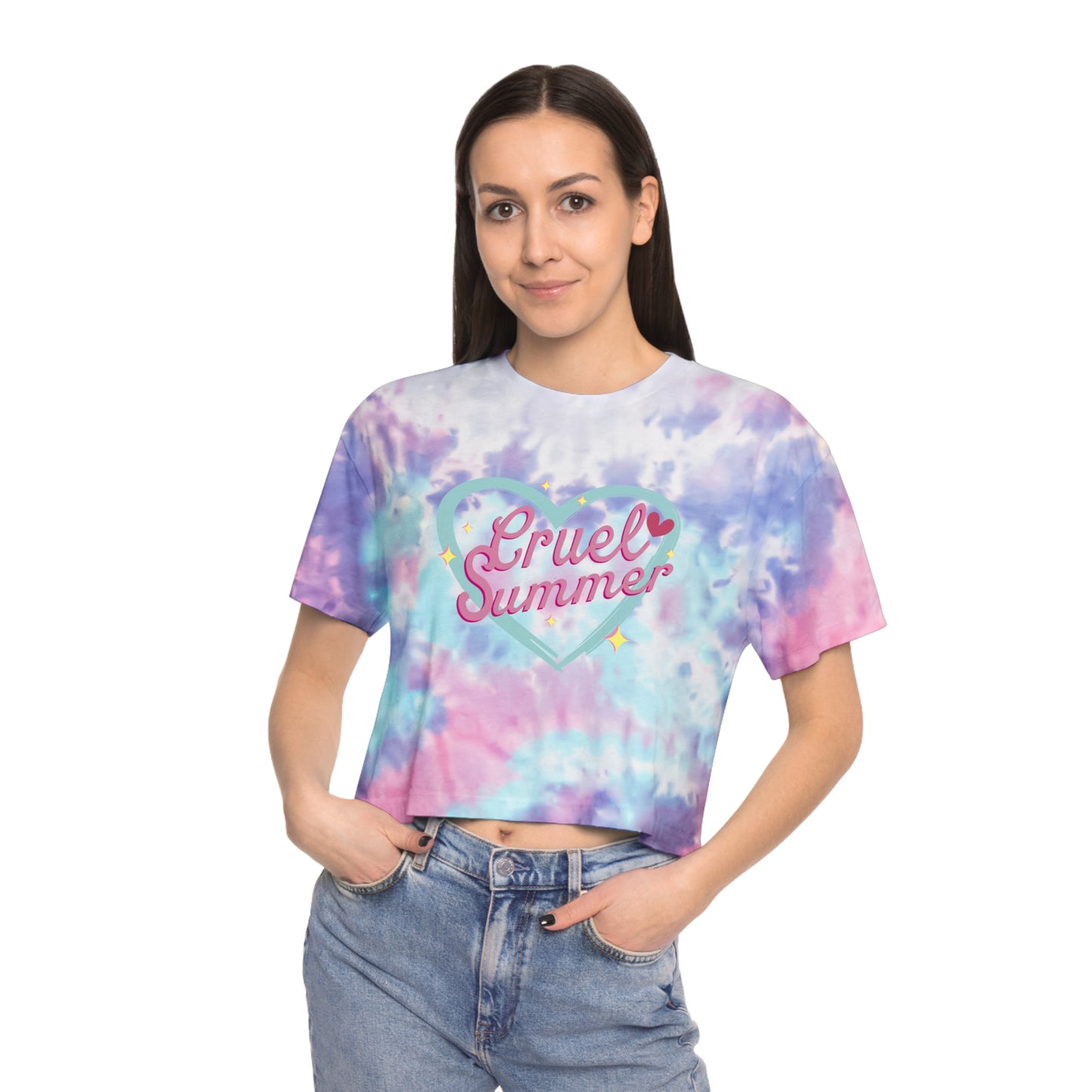 Cruel Summer Tie Dye Crop Tee