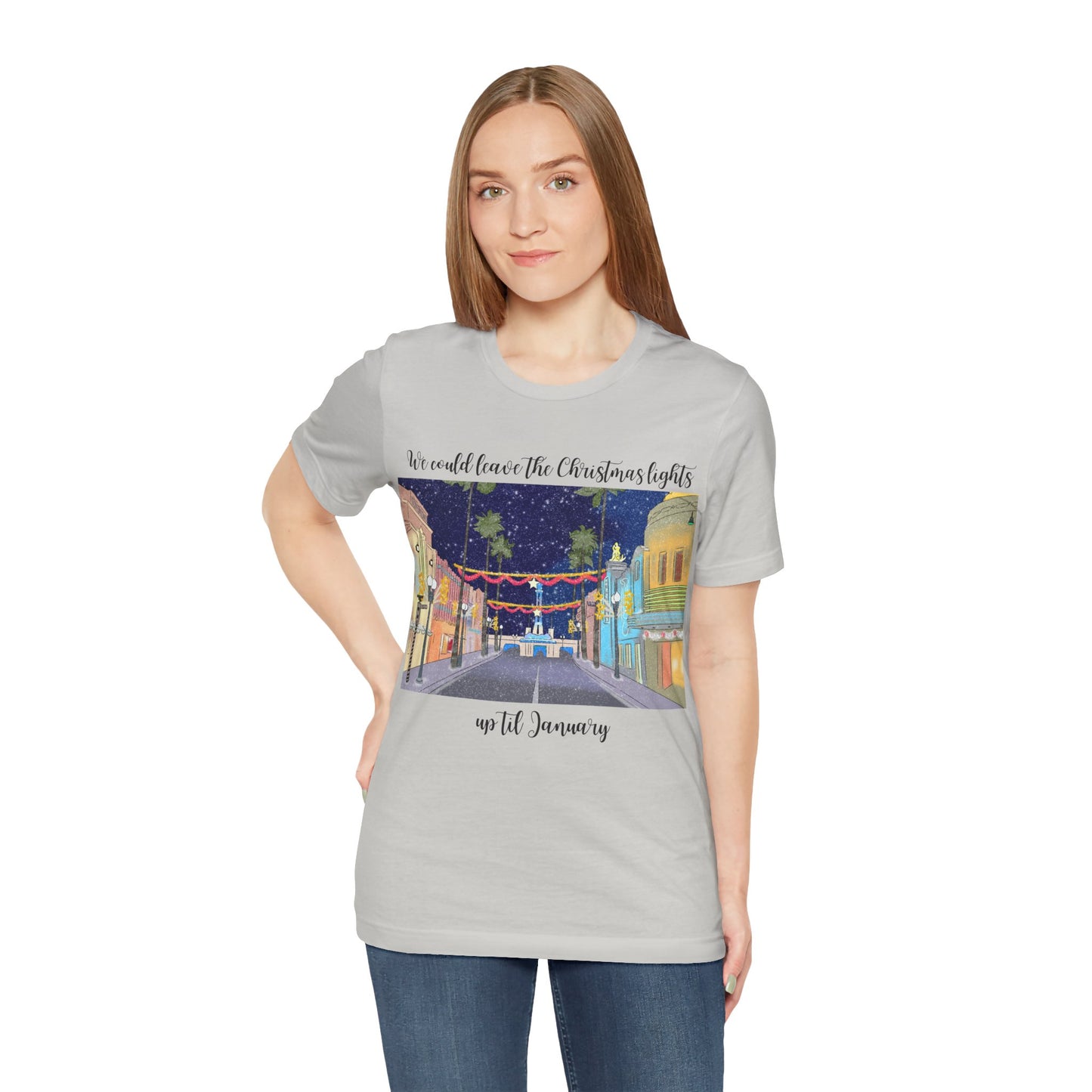 Studios Christmas Lights {Bella Canvas} Tee