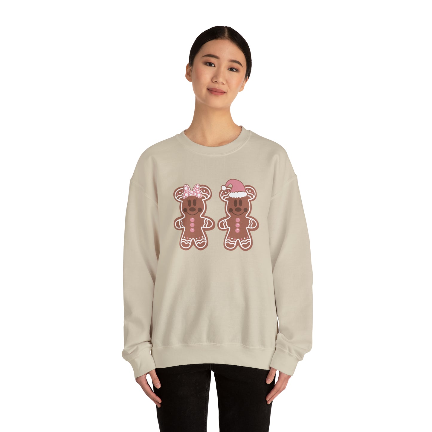 Gingerbread Couple Crewneck Sweatshirt