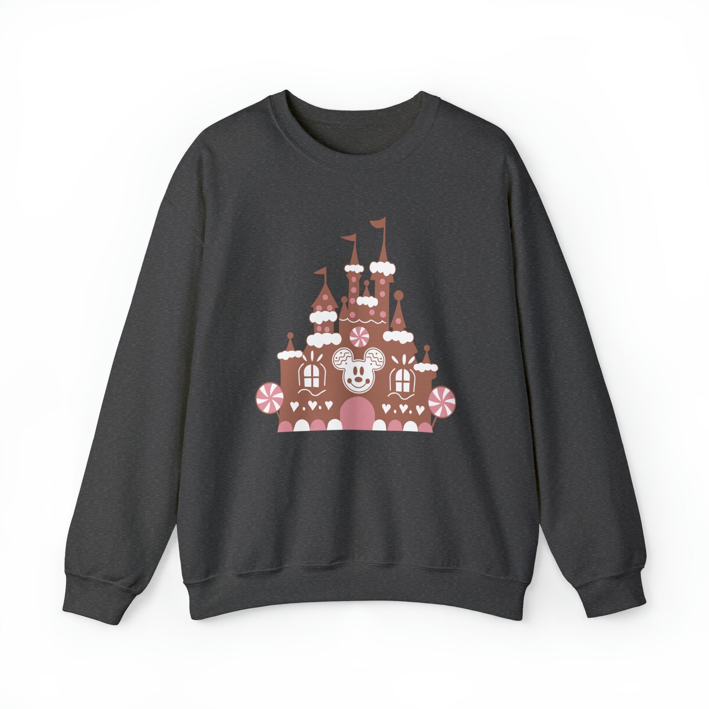 Gingerbread Castle Crewneck Sweatshirt
