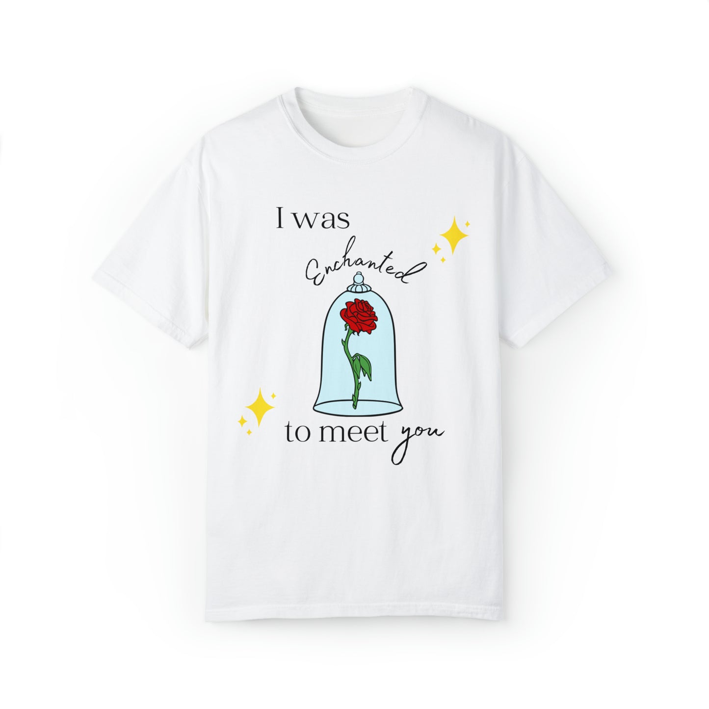 Enchanted Rose Comfort Colors Tee