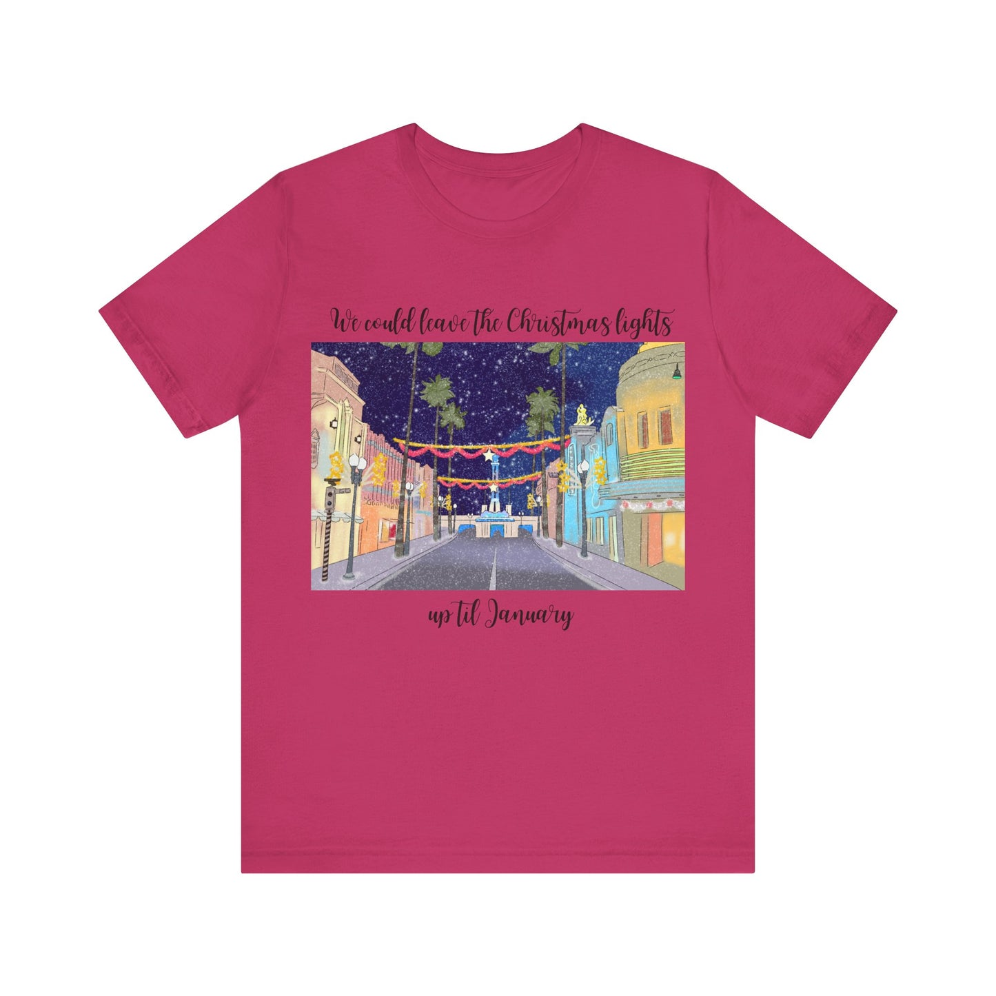 Studios Christmas Lights {Bella Canvas} Tee