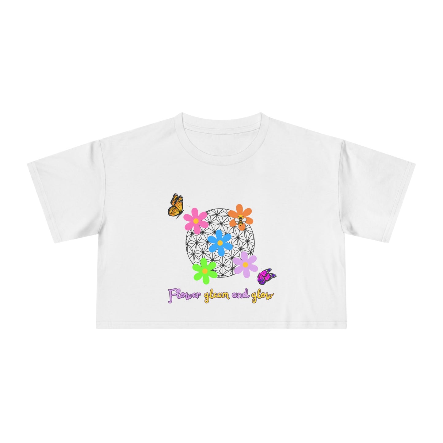 Flower and Garden Crop Tee