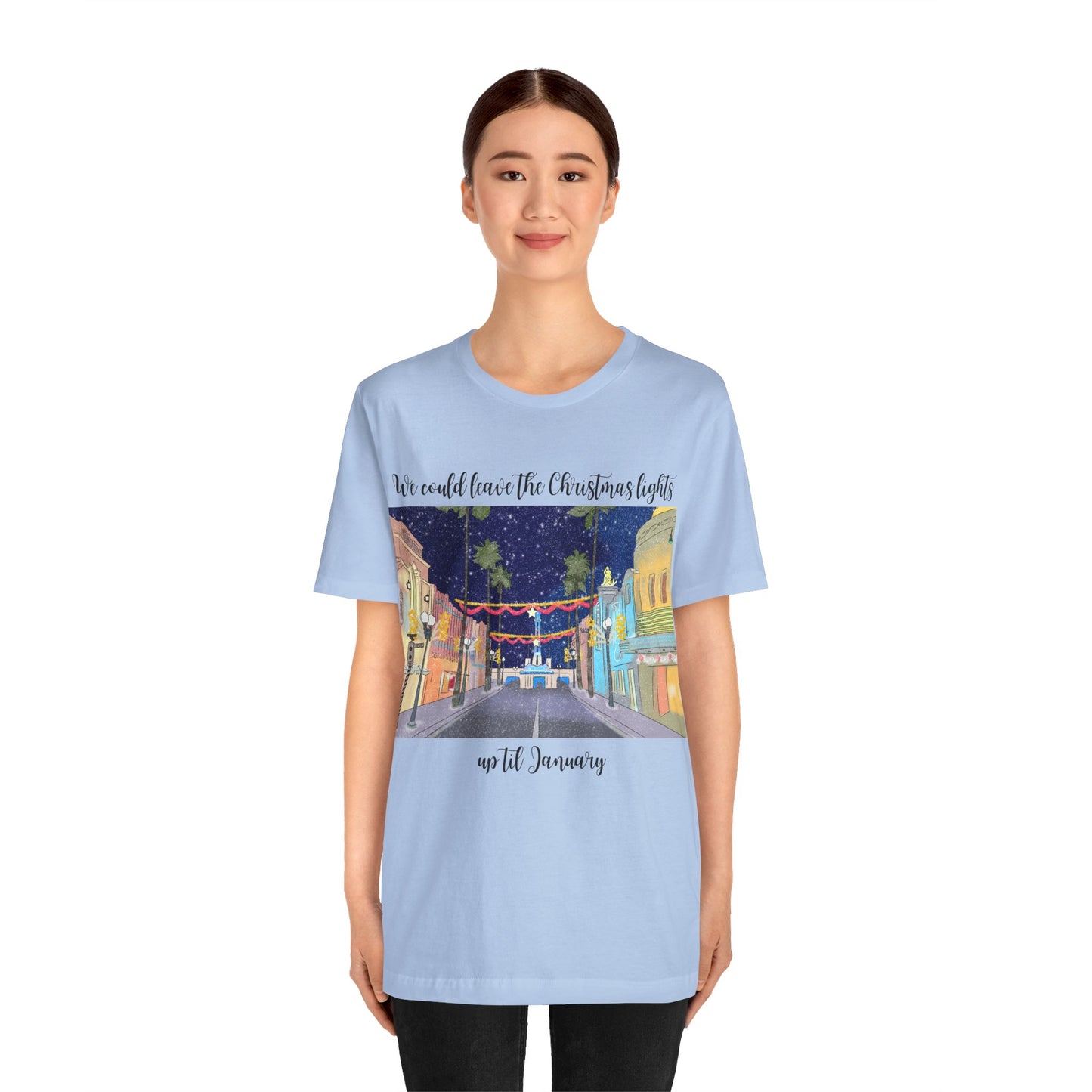 Studios Christmas Lights {Bella Canvas} Tee