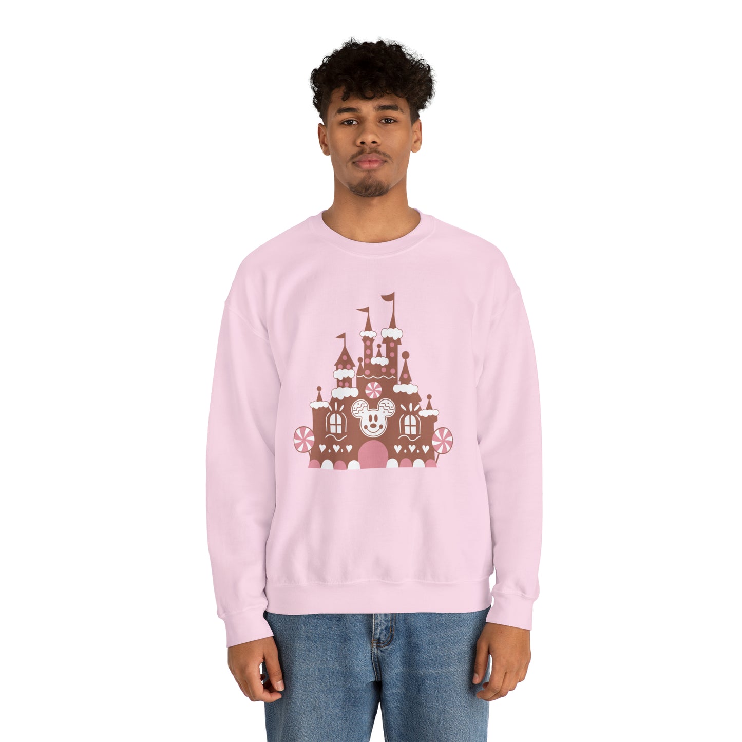 Gingerbread Castle Crewneck Sweatshirt