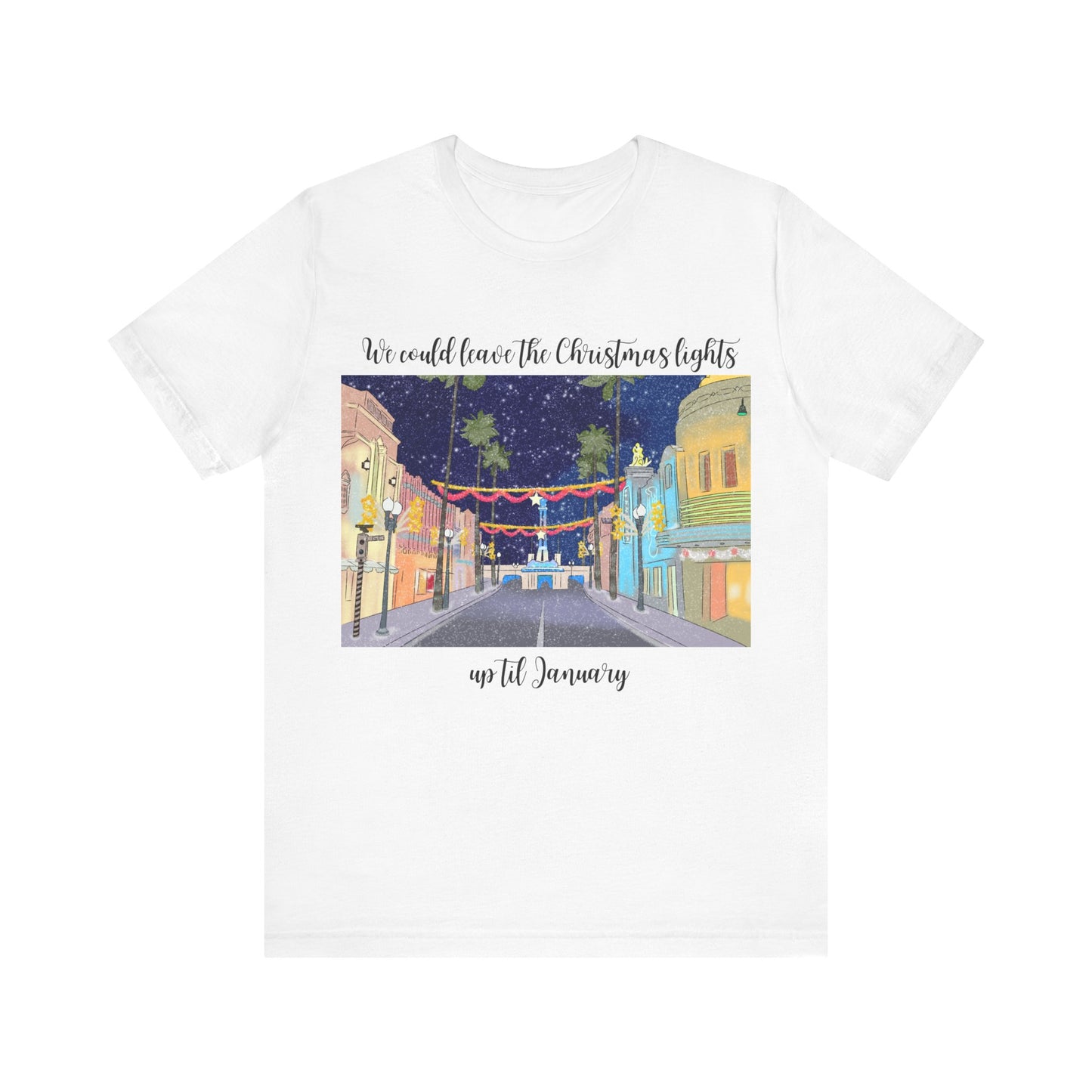 Studios Christmas Lights {Bella Canvas} Tee