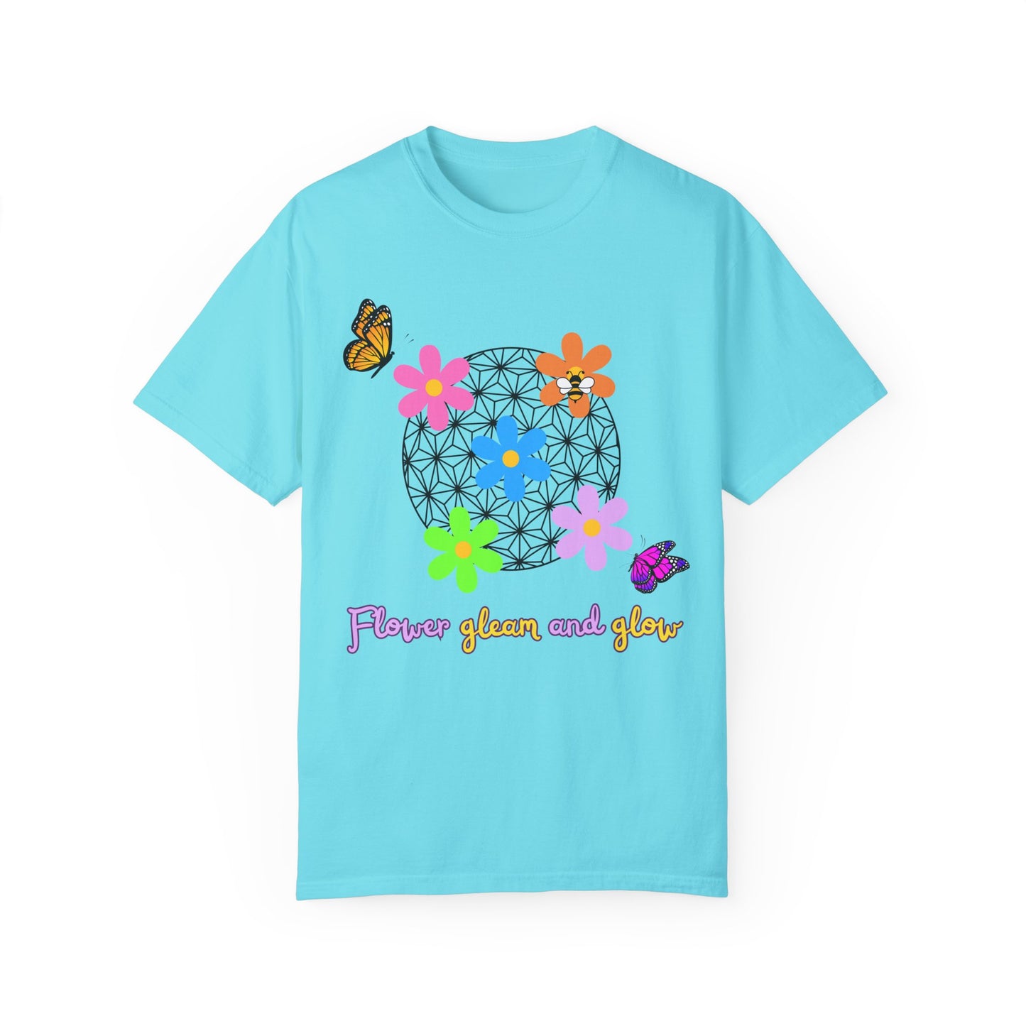 Flower Gleam {Comfort Colors Tee}