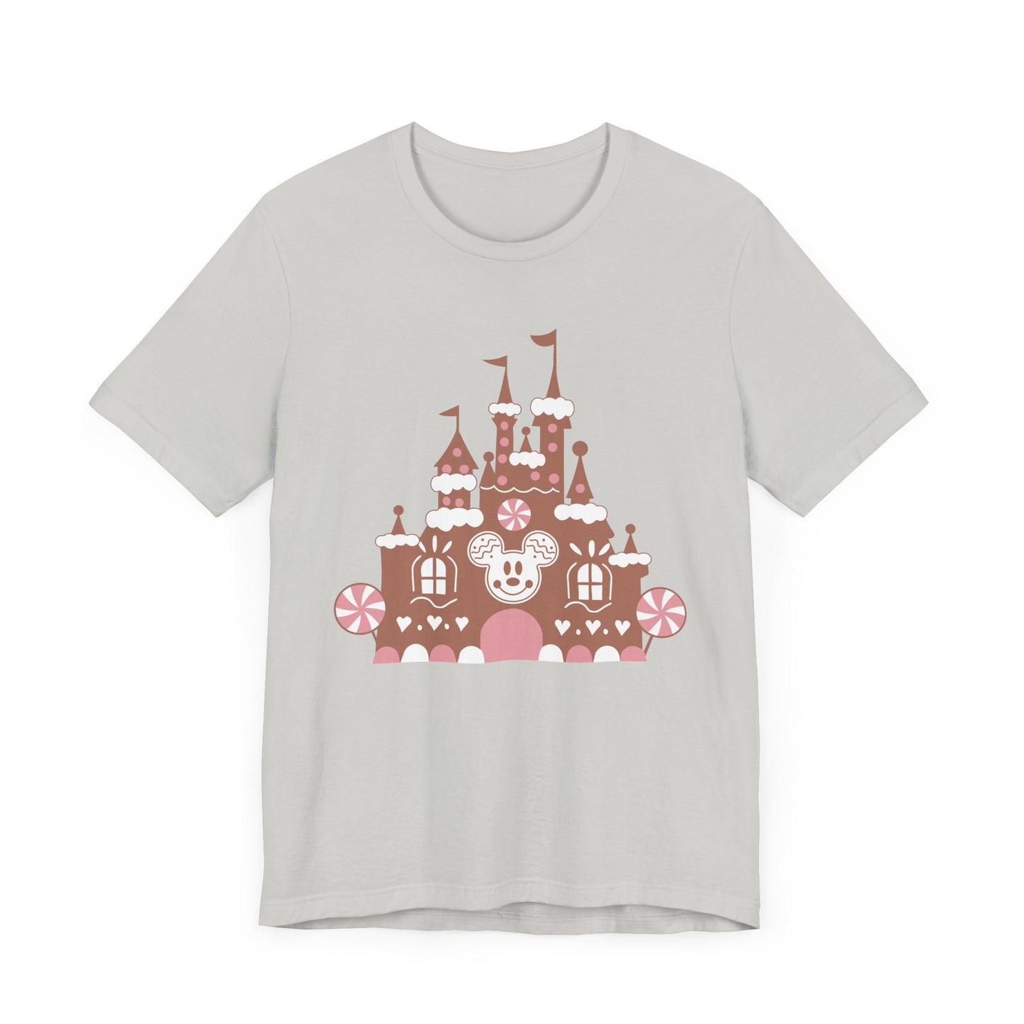Gingerbread Castle {Bella Canvas Tee}