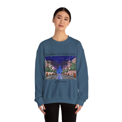 Christmas Lights til January Sweatshirt