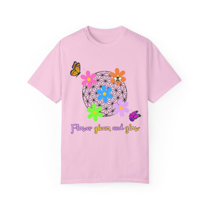 Flower Gleam {Comfort Colors Tee}