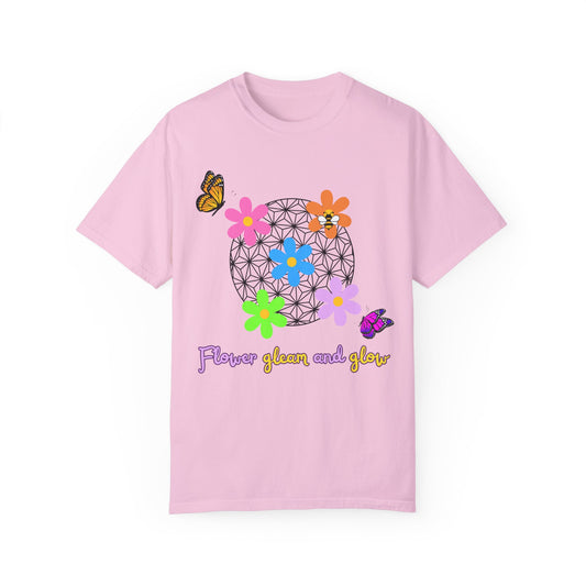 Flower Gleam {Comfort Colors Tee}