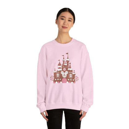 Gingerbread Castle Crewneck Sweatshirt