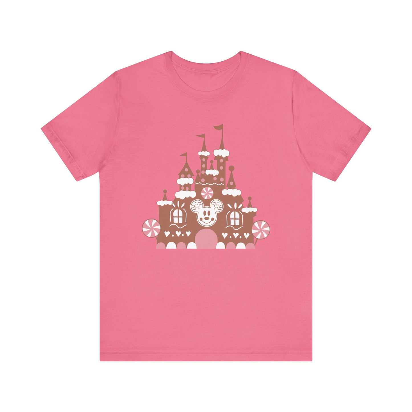 Gingerbread Castle {Bella Canvas Tee}