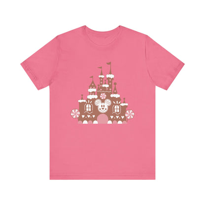 Gingerbread Castle {Bella Canvas Tee}