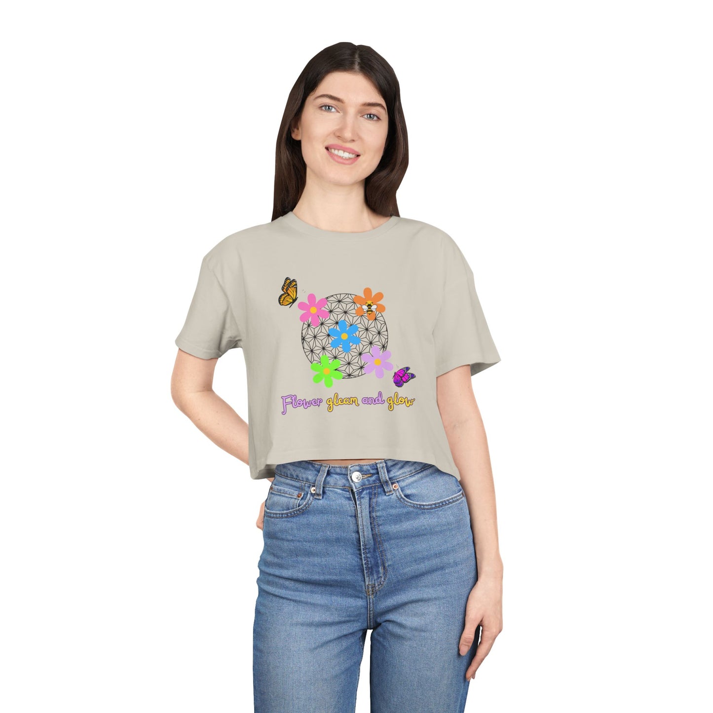 Flower and Garden Crop Tee