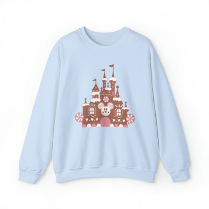 Gingerbread Castle Crewneck Sweatshirt