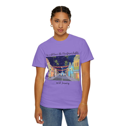 Studios Christmas Lights {Comfort Colors} Tee