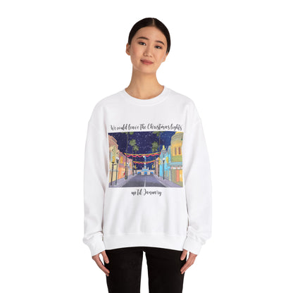 Studios Christmas Lights Sweatshirt