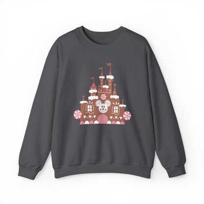 Gingerbread Castle Crewneck Sweatshirt