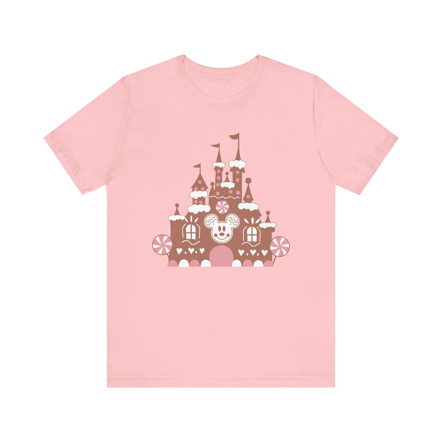 Gingerbread Castle {Bella Canvas Tee}