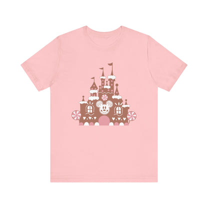Gingerbread Castle {Bella Canvas Tee}