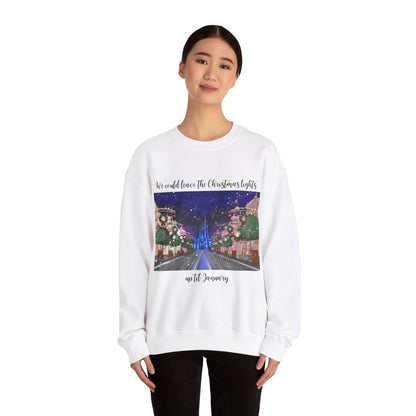 Christmas Lights til January Sweatshirt