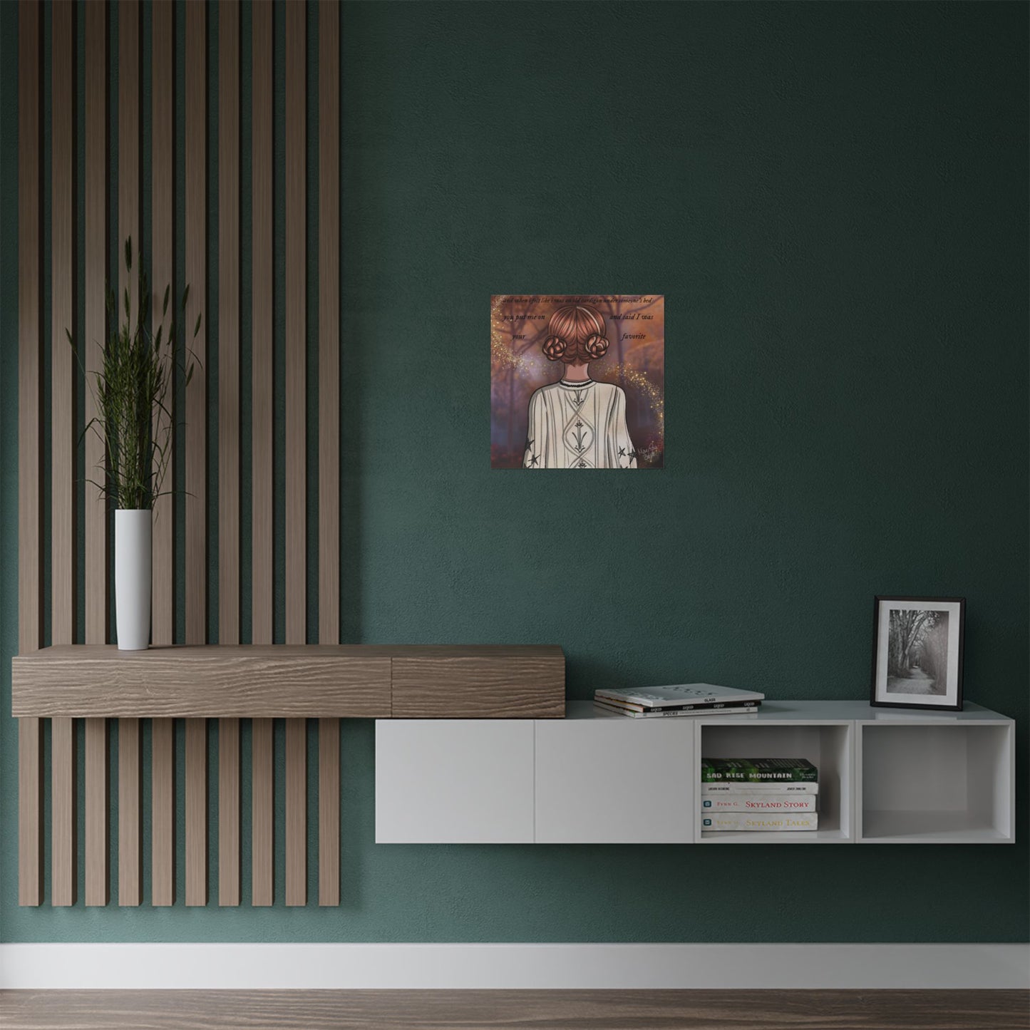 Cardigan Satin Poster