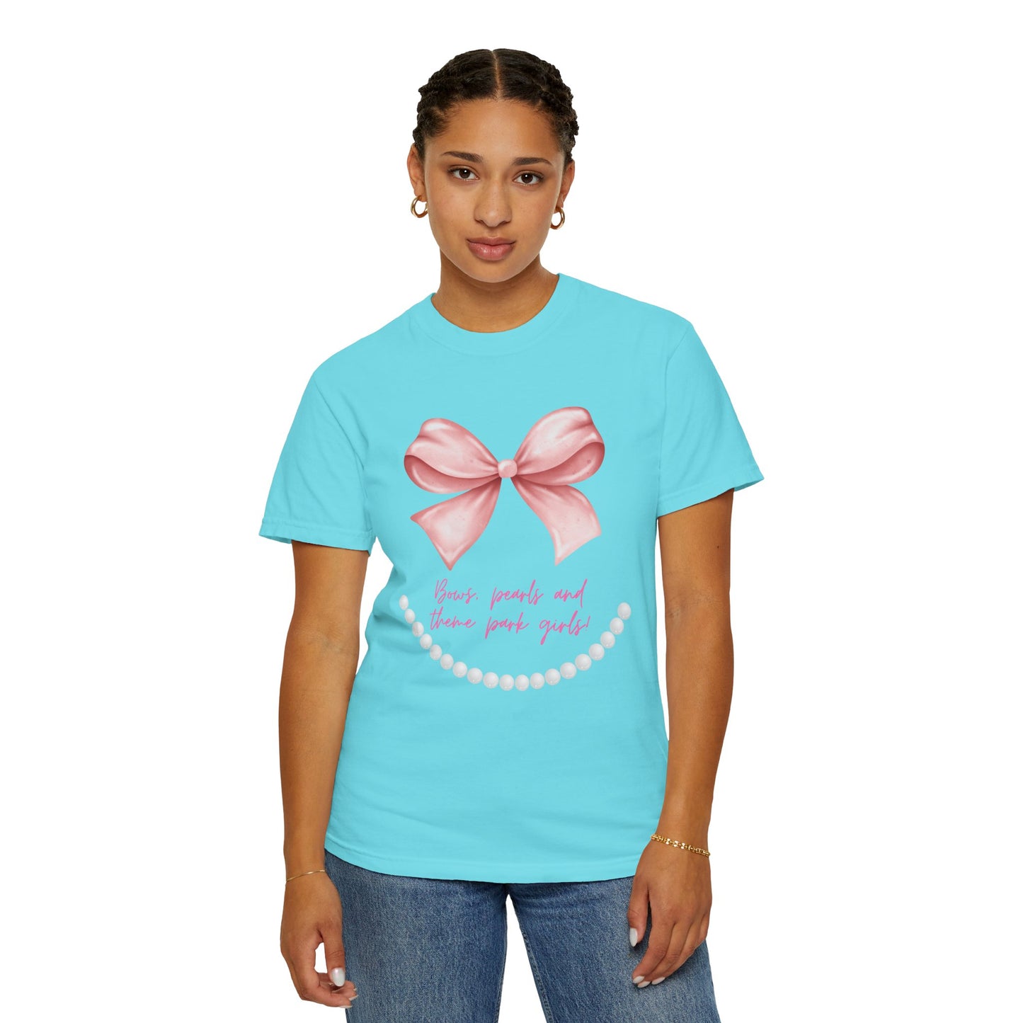 Bows and Pearls {Comfort Colors}