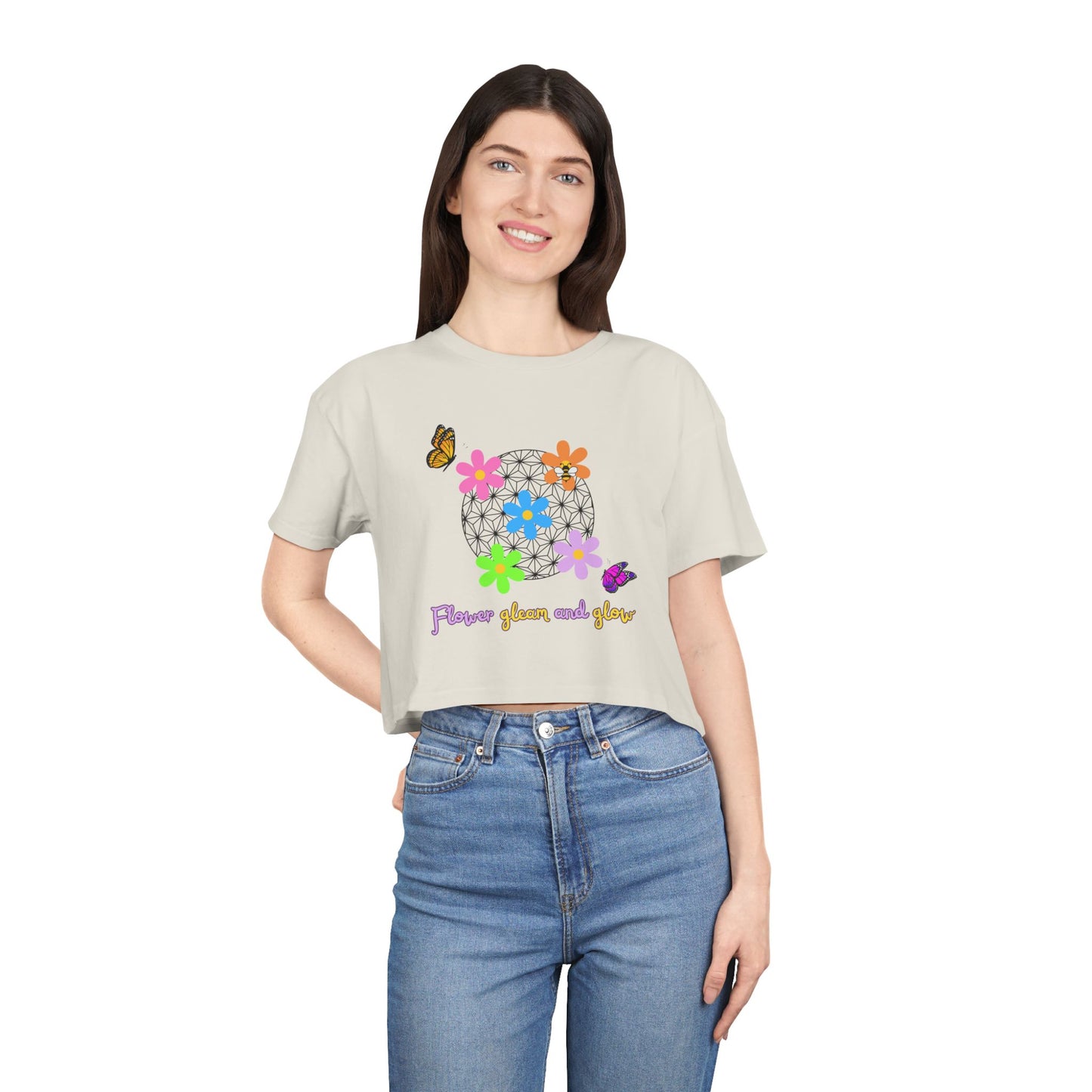 Flower and Garden Crop Tee