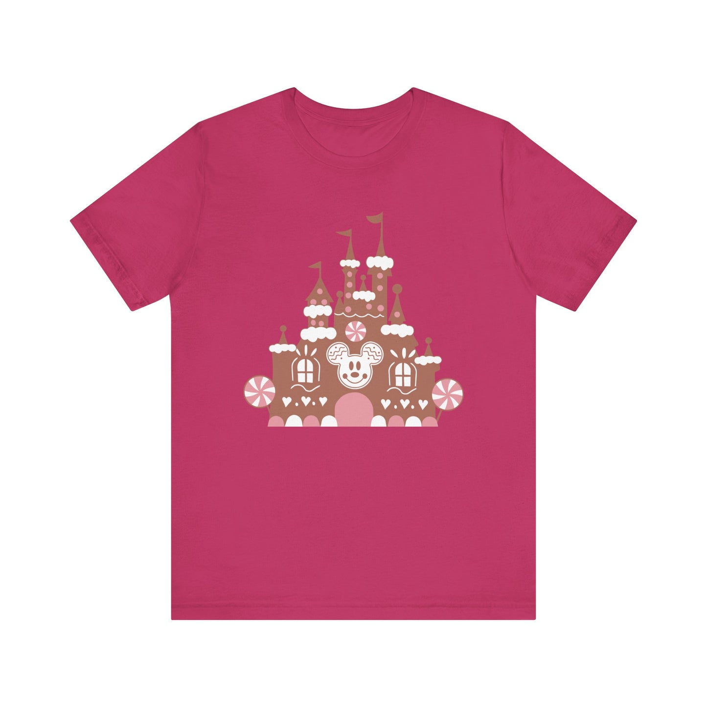 Gingerbread Castle {Bella Canvas Tee}