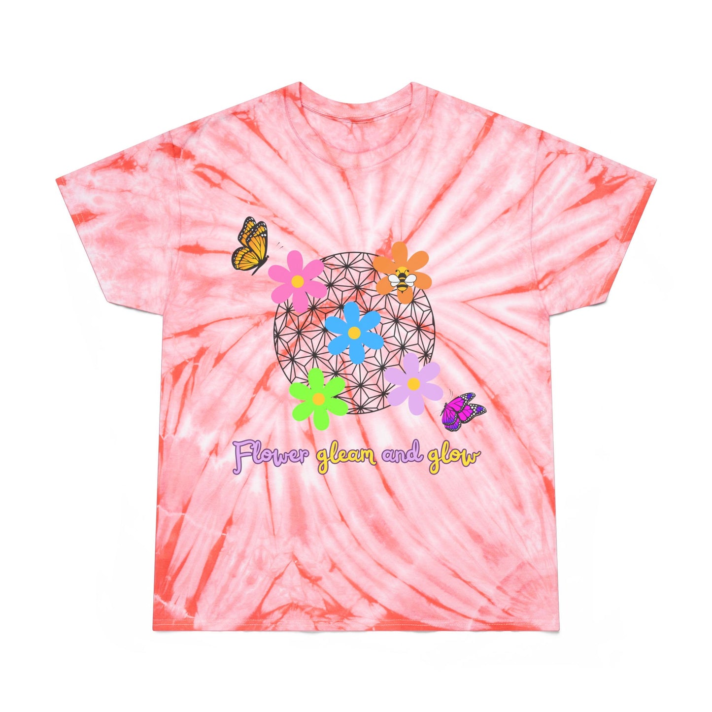 Flower and Garden Tie Dye Tee