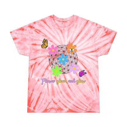 Flower and Garden Tie Dye Tee