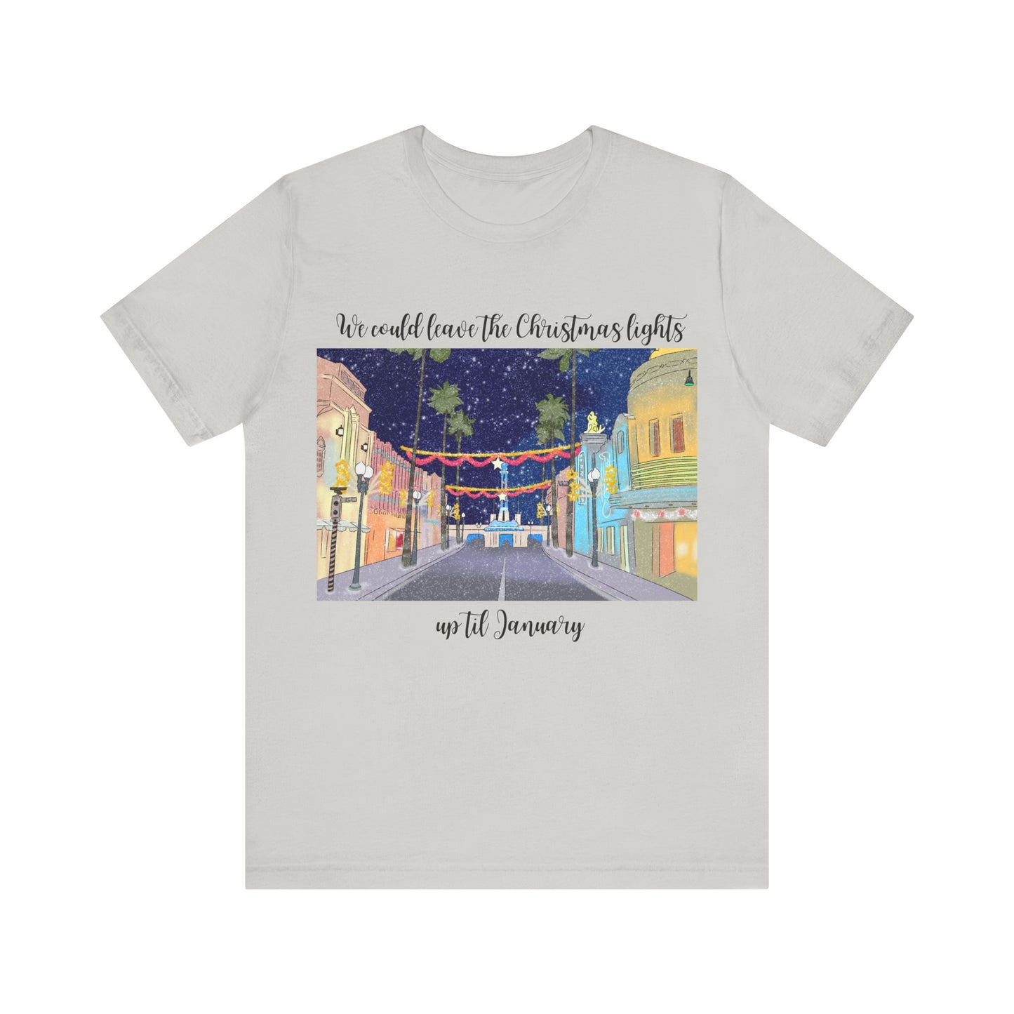Studios Christmas Lights {Bella Canvas} Tee