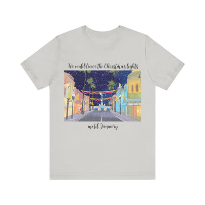 Studios Christmas Lights {Bella Canvas} Tee