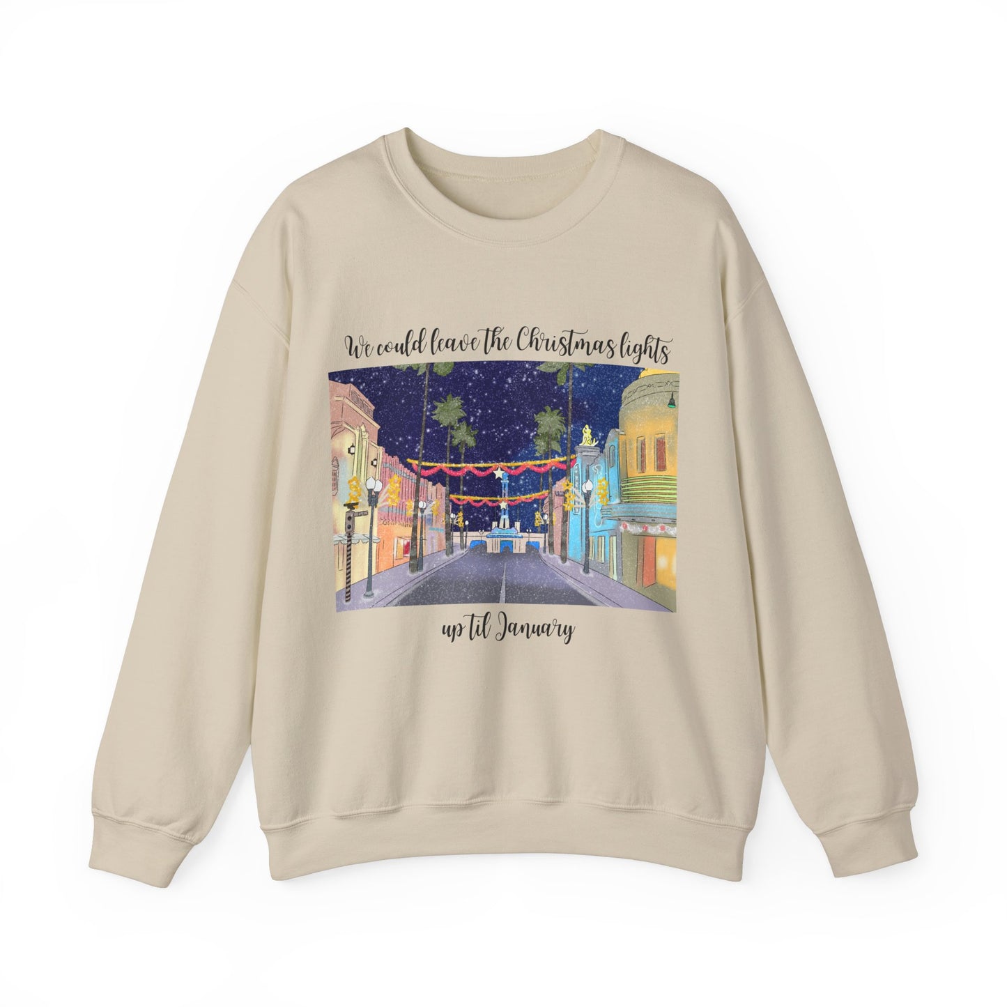 Studios Christmas Lights Sweatshirt