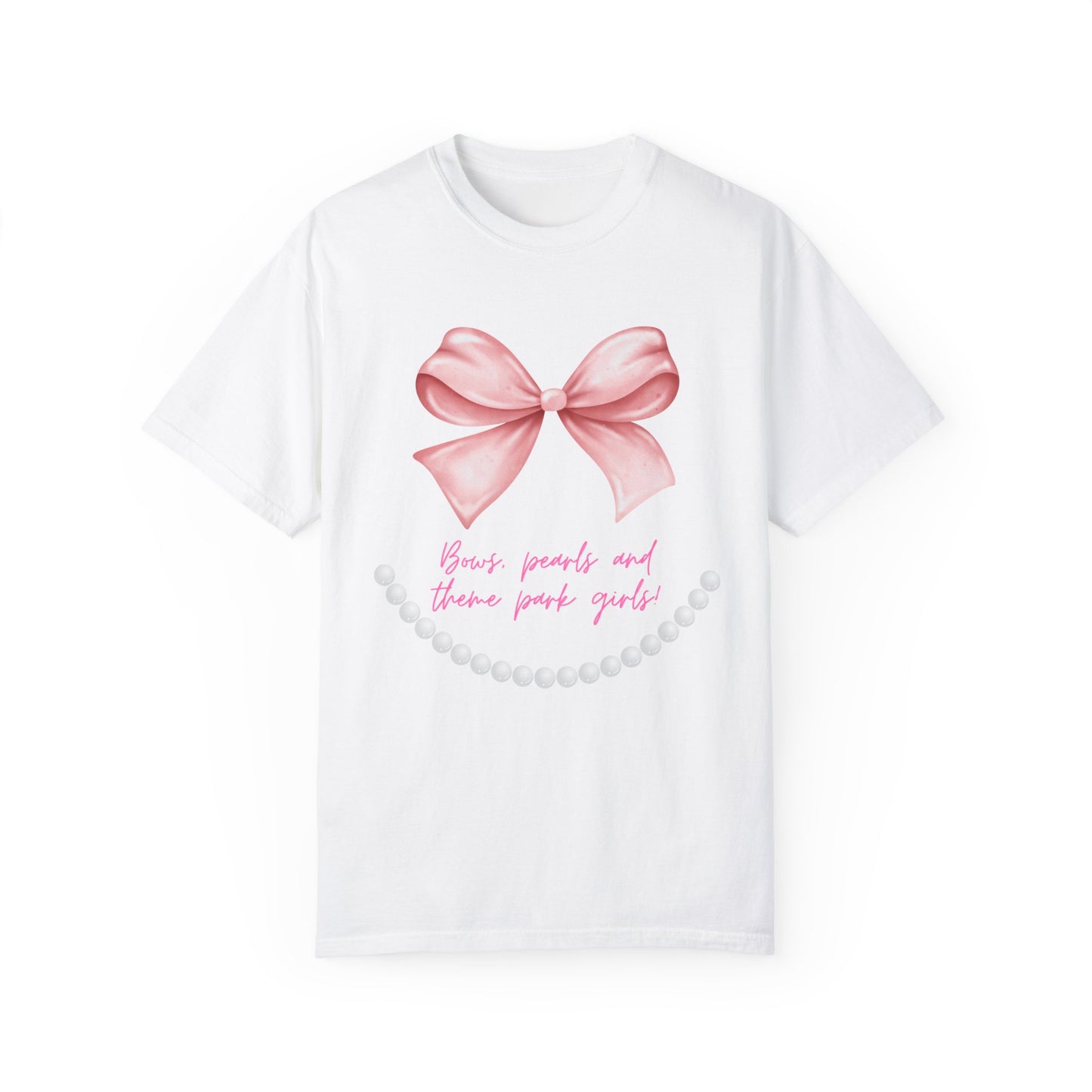 Bows and Pearls {Comfort Colors}